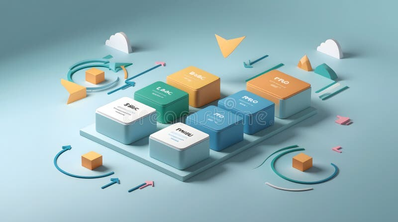 Modern digital illustration of two abstract platforms in blue and orange, representing GamsGo and Spliiit, with subscription icons, price tags, user satisfaction metrics, and network motifs in a minimalist tech style.