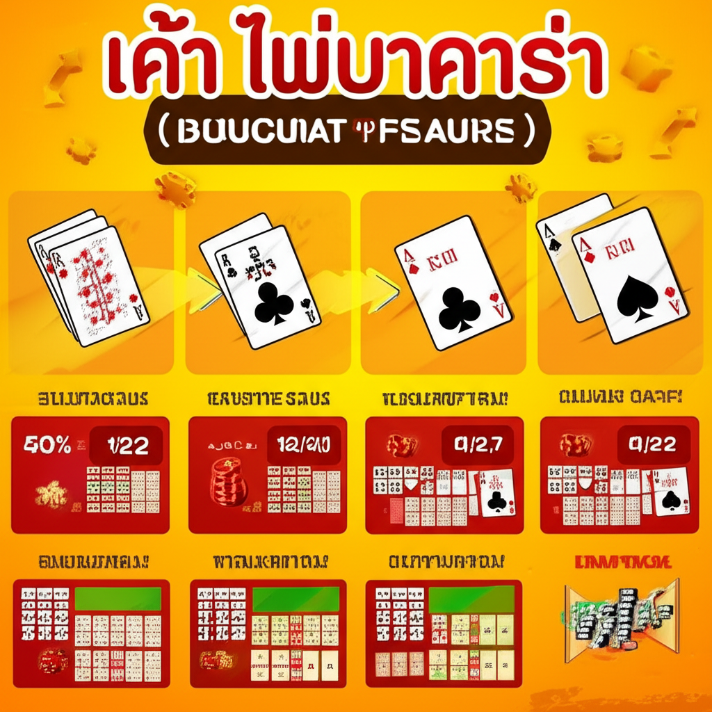 อินโฟกราฟิกสอนอ่านเค้าไพ่บาคาร่าเบื้องต้นสำหรับมือใหม่