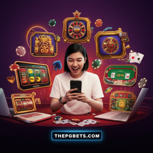 นักเดิมพันมือใหม่เล่นคาสิโนออนไลน์บนมือถือและคอมพิวเตอร์กับเว็บไซต์ thepgbets.com