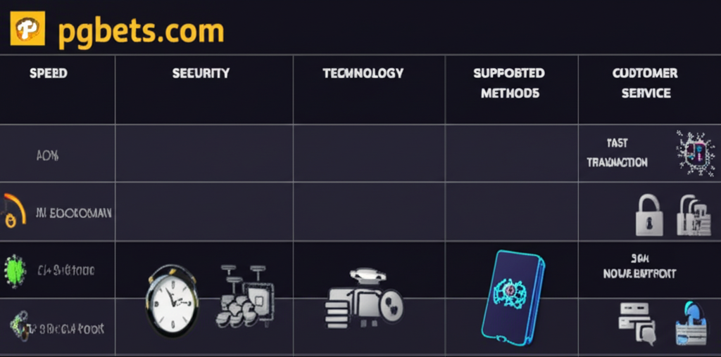 ตารางเปรียบเทียบระบบฝาก-ถอนออโต้ของเว็บคาสิโนออนไลน์ชั้นนำในไทยปี 2025