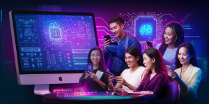 เทคโนโลยีใหม่ในซอฟต์แวร์คาสิโนออนไลน์ปี 2025 ที่ช่วยเพิ่มความปลอดภัย พร้อมภาพผู้เล่นไทยใช้มือถือและคอมพิวเตอร์อย่างปลอดภัย