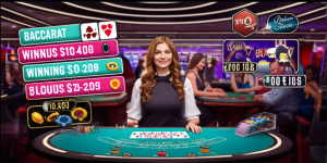 Live casino scene in 2025 with dealer and players experiencing frequent wins in baccarat, roulette, and blackjack