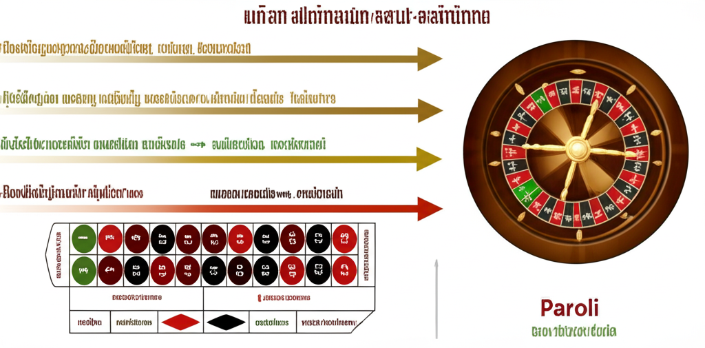 ภาพแผนผังแสดงสูตรเดินเงิน Martingale และ Paroli ในการแทงรูเล็ต พร้อมคำอธิบายวิธีใช้เป็นภาษาไทย