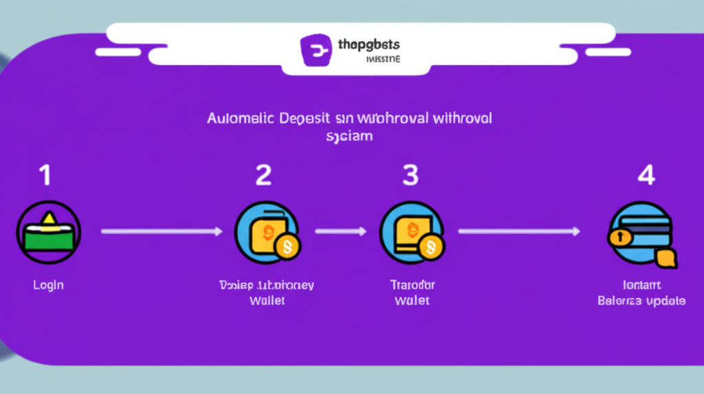 ขั้นตอนการใช้งานระบบฝาก-ถอนอัตโนมัติบนเว็บตรง thepgbets อย่างละเอียดและเข้าใจง่าย