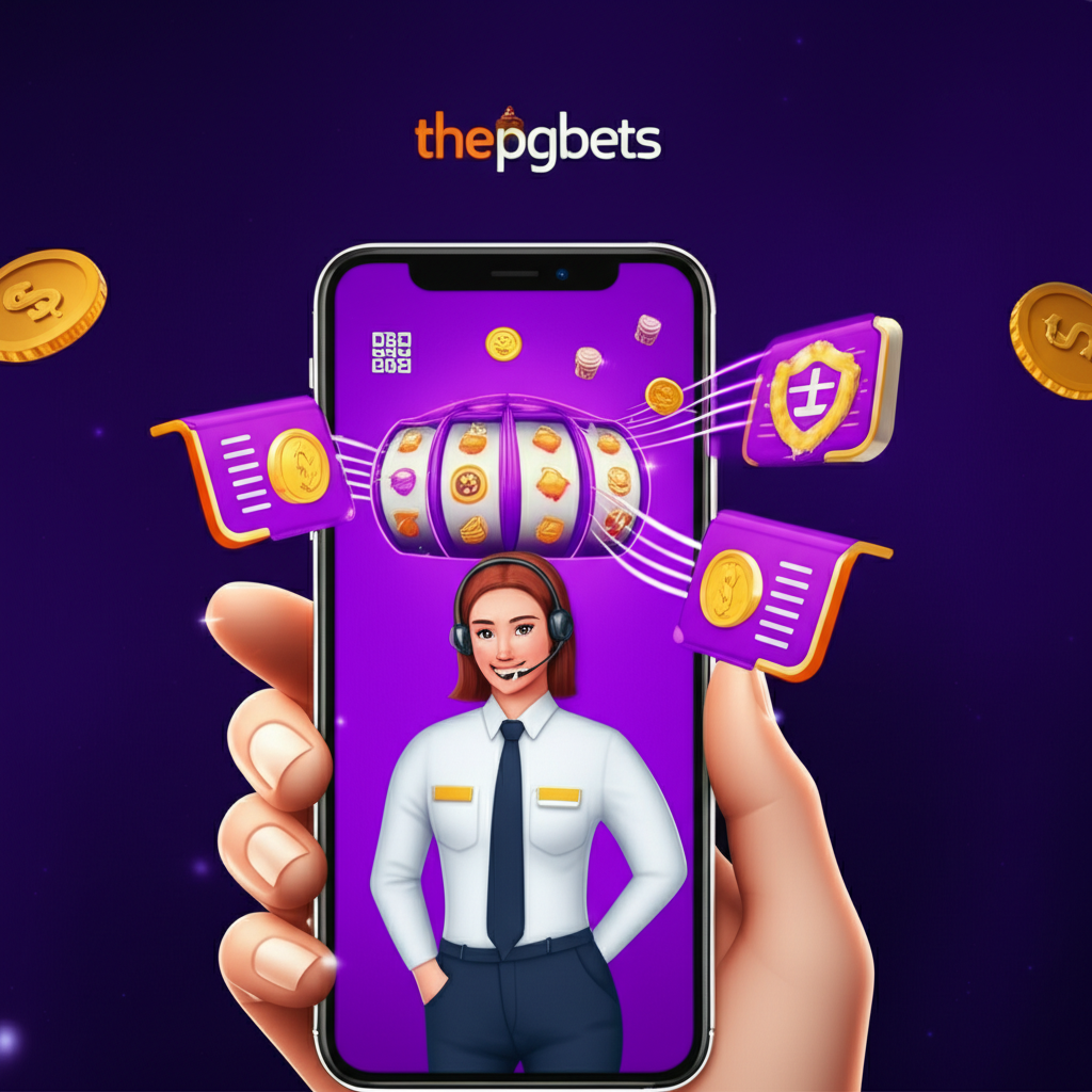 ภาพประกอบระบบฝาก-ถอนออโต้ของ thepgbets พร้อมทีมงานมืออาชีพและเกมสล็อตออนไลน์ที่ปลอดภัยและรวดเร็ว