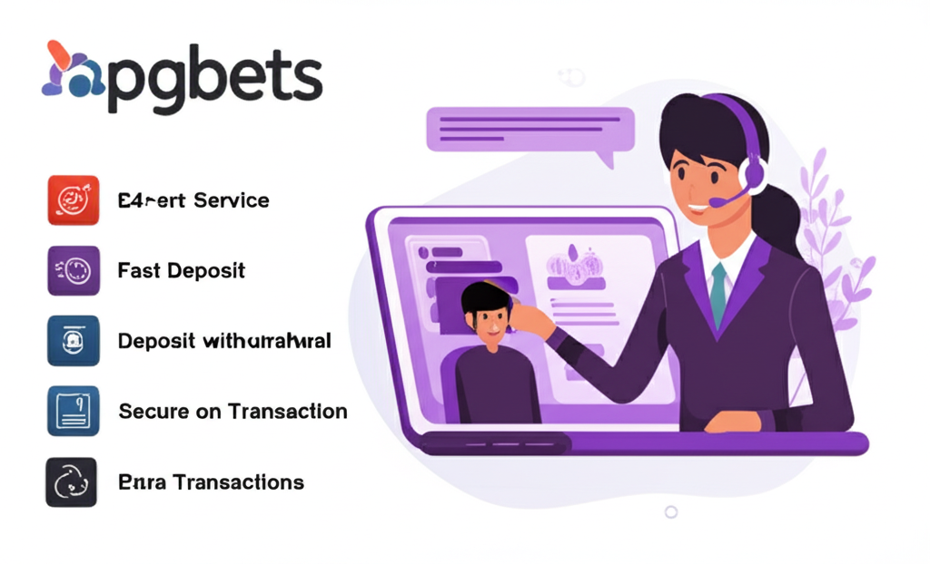 บริการลูกค้า 24 ชั่วโมงของ thepgbets ที่ช่วยสนับสนุนการเล่นพนันอย่างมีความรับผิดชอบ