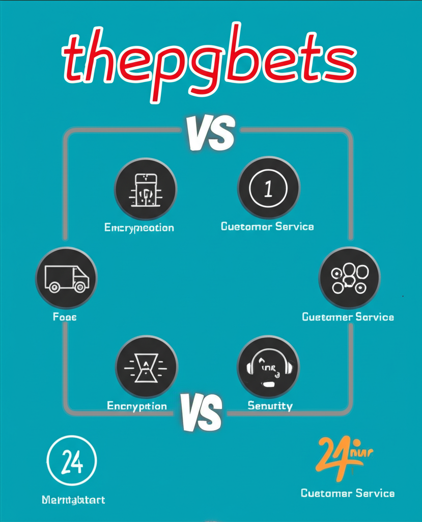 แผนภูมิเปรียบเทียบระบบฝาก-ถอนออโต้ของ thepgbets กับเว็บคาสิโนอื่น ๆ เน้นความรวดเร็ว ความปลอดภัย และบริการลูกค้า