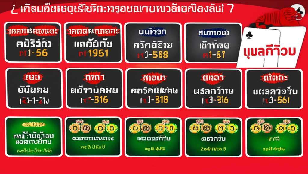 ภาพอินโฟกราฟิกเกมเสือมังกร แสดงกติกา วิธีเล่น และสูตรพื้นฐานสำหรับมือใหม่